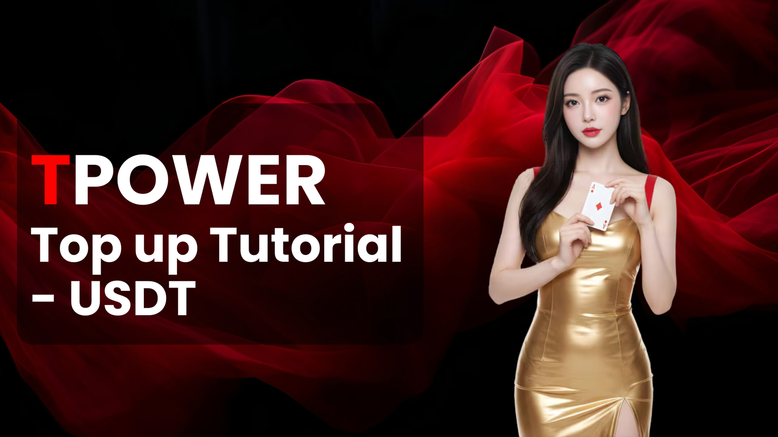 TPOWER Top up Tutorial - USDT